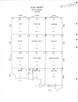 Index Map, Clay County 1968